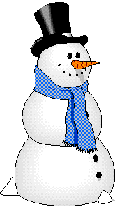 a snowman