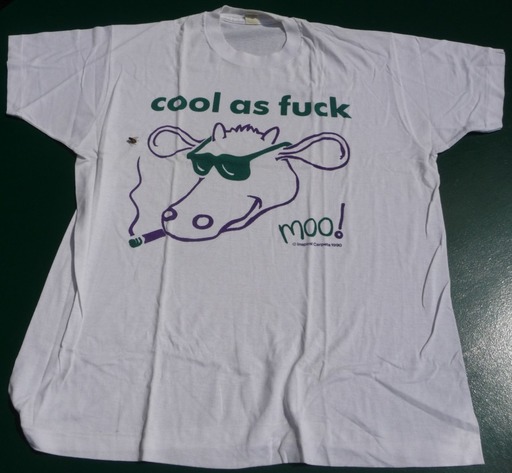 The famous Cool As F**k shirt